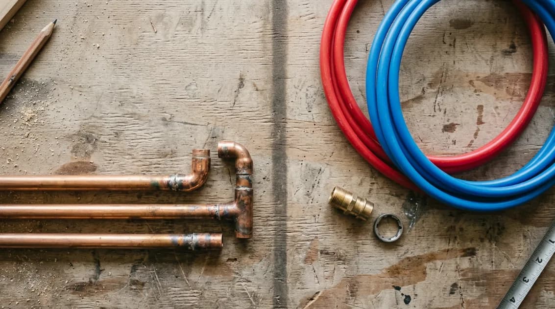 PEX vs. Copper Repiping: Which Is Right for Your Home?