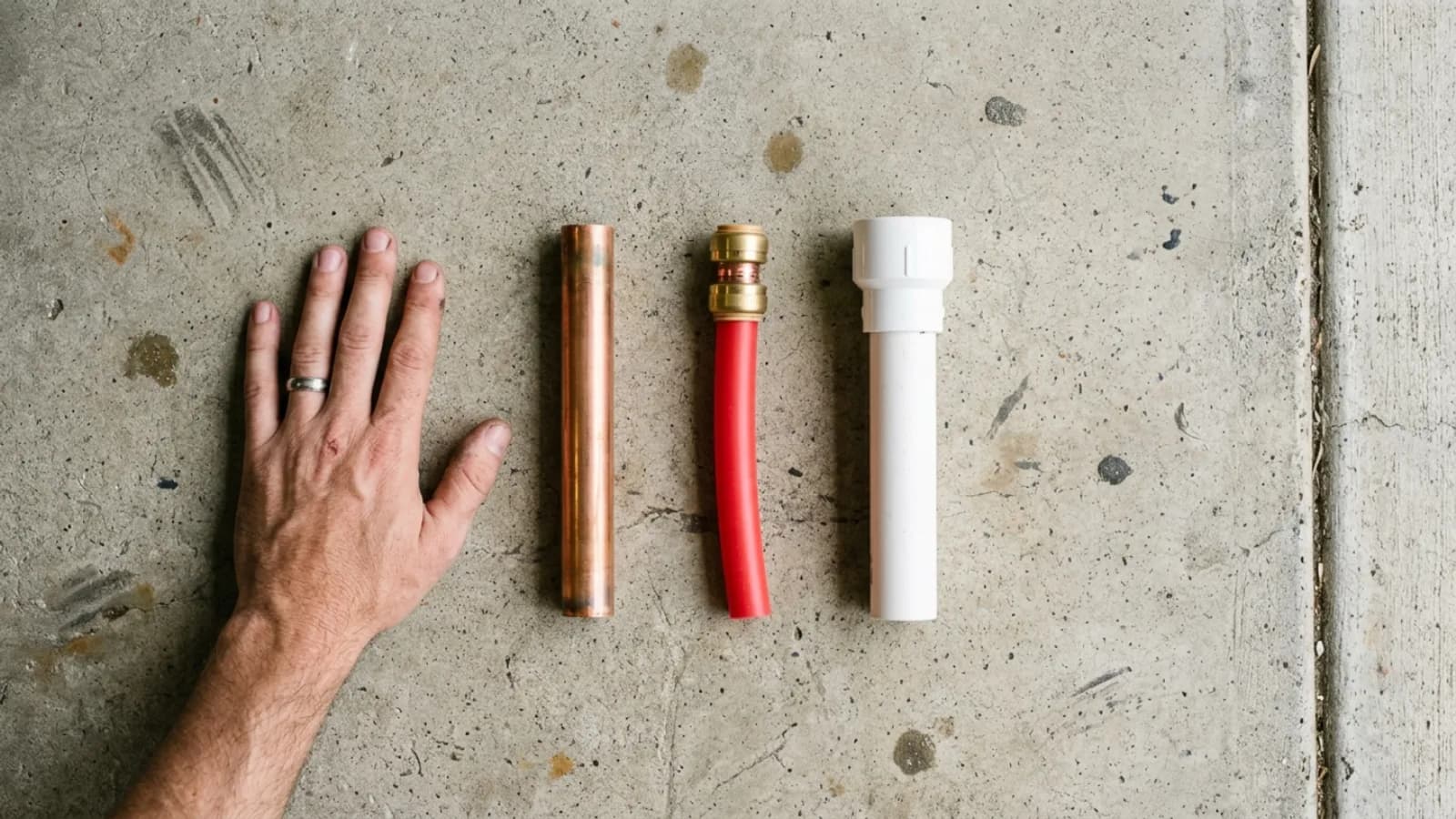 Understanding Pipe Materials: Copper, PEX, PVC, and Galvanized