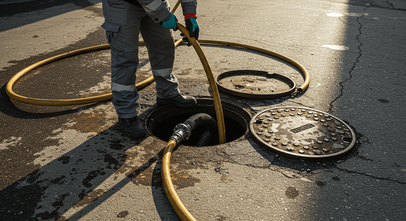 Sewer water backing up into a residential shower